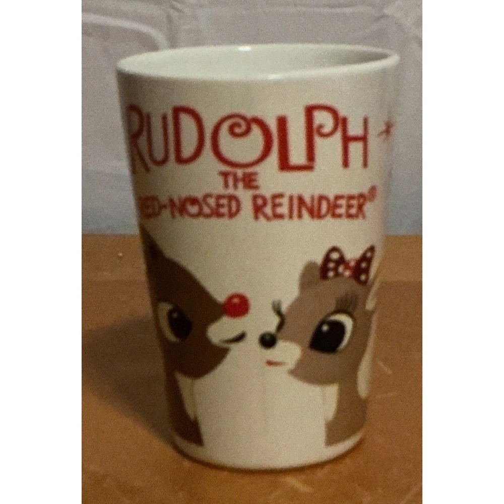 MTY International Rudolph & Clarice Reindeer 14 oz Ceramic Mug